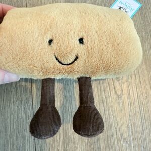 NWT Jellycat amuseable pain au chocolat chocolate croissant authentic Plush New
